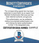Dallas Cowboys Jaylon Smith Autographed Blue Jersey Beckett BAS