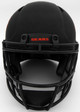 Justin Fields Autographed Chicago Bears Eclipse Black Full Size Authentic Speed Helmet Beckett BAS QR Stock #194775