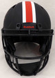 Justin Fields Autographed Ohio State Buckeyes Eclipse Black Authentic Speed Full Size Helmet Beckett BAS #WG94075
