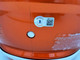 Justin Fields Autographed Chicago Bears Flash Orange Full Size Authentic Speed Helmet Beckett BAS QR