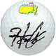 Hideki Matsuyama Autographed Titleist Masters Logo Golf Ball Pro V1 Beckett BAS