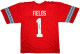 Ohio State Buckeyes Justin Fields Autographed Red Jersey Beckett BAS QR