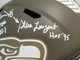 Steve Largent & Jim Zorn Autographed Seattle Seahawks Camo Salute To Service Full Size Replica Speed Helmet "Go Hawks!" MCS Holo Stock #210443