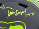 Steve Largent & Jim Zorn Autographed Seattle Seahawks Eclipse Black Full Size Replica Speed Helmet MCS Holo Stock #210445