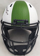 Steve Largent & Jim Zorn Autographed Seattle Seahawks Lunar Eclipse White Full Size Replica Speed Helmet MCS Holo Stock #210447