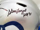 Steve Largent & Jim Zorn Autographed Seattle Seahawks Silver Throwback (1983-2001) Full Size Authentic Speed Helmet "TD Seahawks!" MCS Holo Stock #210450