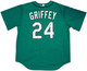 Seattle Mariners Ken Griffey Jr. Autographed Teal Nike Jersey Size XL Beckett BAS Witness Stock #212480