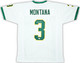 Notre Dame Fighting Irish Joe Montana Autographed White Jersey JSA