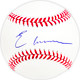 Elly De La Cruz Autographed Official MLB Baseball Cincinnati Reds Beckett BAS Witness