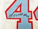 Houston Oilers Run & Shoot Autographed White Jersey With 5 Signatures Including Warren Moon Beckett BAS Witness