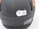 Justin Fields Autographed Chicago Bears Eclipse Black Speed Mini Helmet Beckett BAS QR