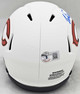 Justin Fields Autographed Chicago Bears Lunar Eclipse White Speed Mini Helmet Beckett BAS QR