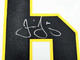 Pittsburgh Penguins Jaromir Jagr Autographed White Jersey Beckett BAS Witness