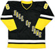 Pittsburgh Penguins Jaromir Jagr Autographed Black & Yellow Jersey Beckett BAS Witness