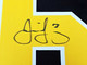 Pittsburgh Penguins Jaromir Jagr Autographed Black & Yellow Jersey Beckett BAS Witness