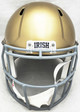 Unsigned Notre Dame Fighting Irish Gold Full Size Replica Speed Helmet