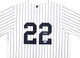 New York Yankees Juan Soto Autographed White Pinstripes Nike Jersey Size L Beckett BAS QR