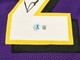 Baltimore Ravens Derrick Henry Autographed Purple Jersey Beckett BAS Witness