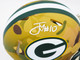 Jordan Love Autographed Green Bay Packers Camo Mini Helmet Beckett BAS Witness Stock #232822