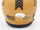 Montez Sweat Autographed Chicago Bears Camo Brown Salute to Service Speed Mini Helmet JSA Stock #232851