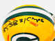 Andre Rison Autographed Green Bay Packers Yellow Speed Mini Helmet "SB 31 Champs" JSA Stock #232852