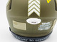 Andre Rison Autographed Green Bay Packers Army Green Salute to Service Speed Mini Helmet "SB 31 Champs" JSA Stock #232853