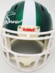 Andre Rison Autographed Michigan State Spartans Satin Green Speed Mini Helmet "Bad Moon" JSA Stock #232856
