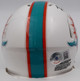 Raheem Mosert Autographed White Speed Mini Helmet Miami Dolphins Beckett BAS QR #1W038670