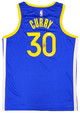 Golden State Warriors Stephen Curry Autographed Blue Nike Swingman Icon Edition Jersey Size 48 JSA Stock #234044