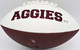 Johnny Manziel Autographed Texas A&M Aggies Official White Logo Football "12 Heisman" Fanatics Holo #ZZ0142397