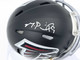 Michael Penix Jr. Autographed Atlanta Falcons Black Speed Mini Helmet Beckett BAS Witness #2W906733