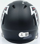 Michael Penix Jr. Autographed Atlanta Falcons Black Speed Mini Helmet Beckett BAS Witness #2W906732