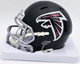 Michael Penix Jr. Autographed Atlanta Falcons Black Speed Mini Helmet Beckett BAS Witness #2W906756