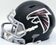 Michael Penix Jr. Autographed Atlanta Falcons Black Speed Mini Helmet Beckett BAS Witness #2W906714