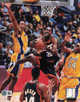 Gary Payton Autographed 8x10 Photo Seattle Supersonics Beckett BAS QR #BS36811