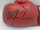 Mike Tyson Autographed Red Everlast Boxing Glove Beckett BAS Stock #243612