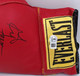 George Foreman Autographed Red Everlast Boxing Glove LH Beckett BAS QR #BS30352