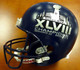 Russell Wilson Autographed Seattle Seahawks Full Size Super Bowl Helmet "SB XLVIII Champs" in Green RW Holo
