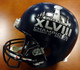 Russell Wilson Autographed Seattle Seahawks Full Size Super Bowl Helmet SB XLVIII Champs in Silver RW Holo