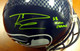Russell Wilson Autographed Seattle Seahawks Full Size Helmet SB XLVIII Champs in Green RW Holo