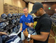 Russell Wilson Autographed Seattle Seahawks Full Size Helmet SB XLVIII Champs in Silver RW Holo