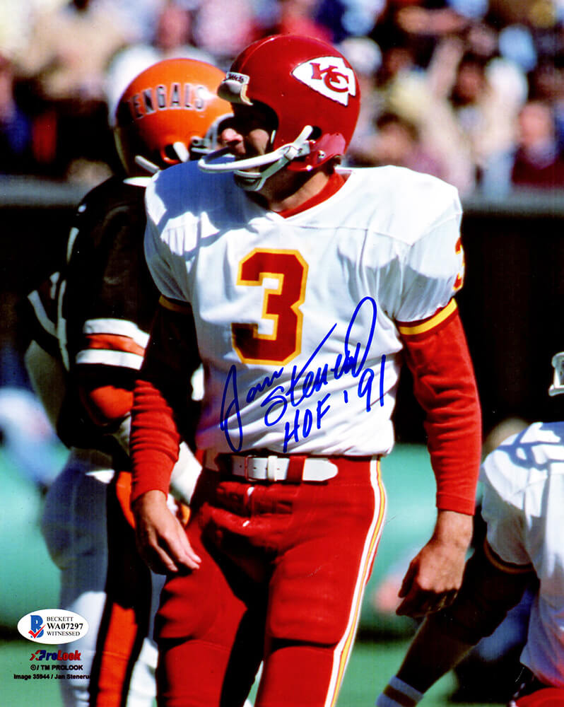 Curley Culp Signed Kansas City Chiefs White Jersey Action 8x10 Photo  w/HOF'13 - Schwartz Authentic