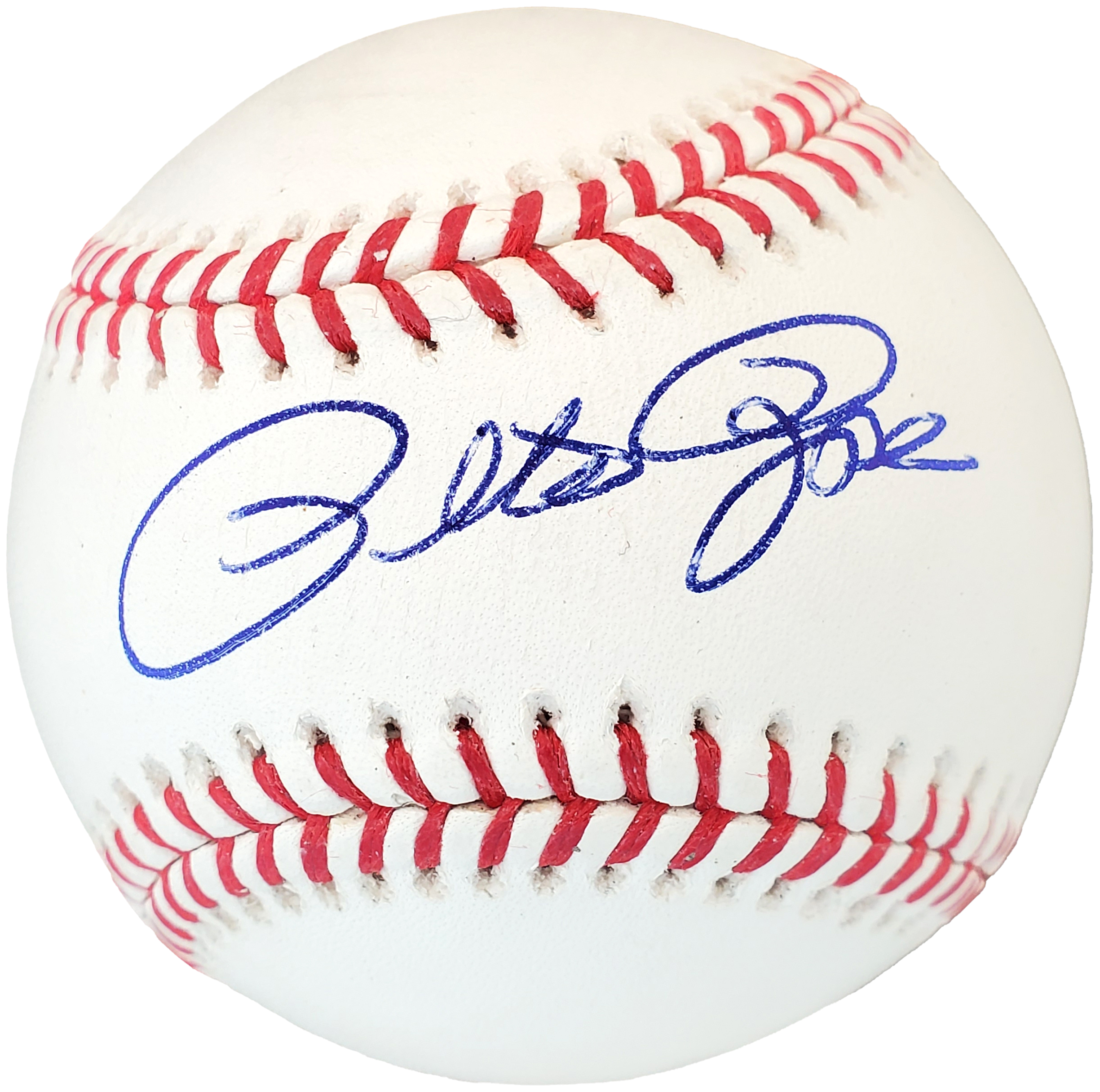 Pete Rose Cincinnati Reds Signed MLB Baseball Sorry I Bet on Baseball BAS