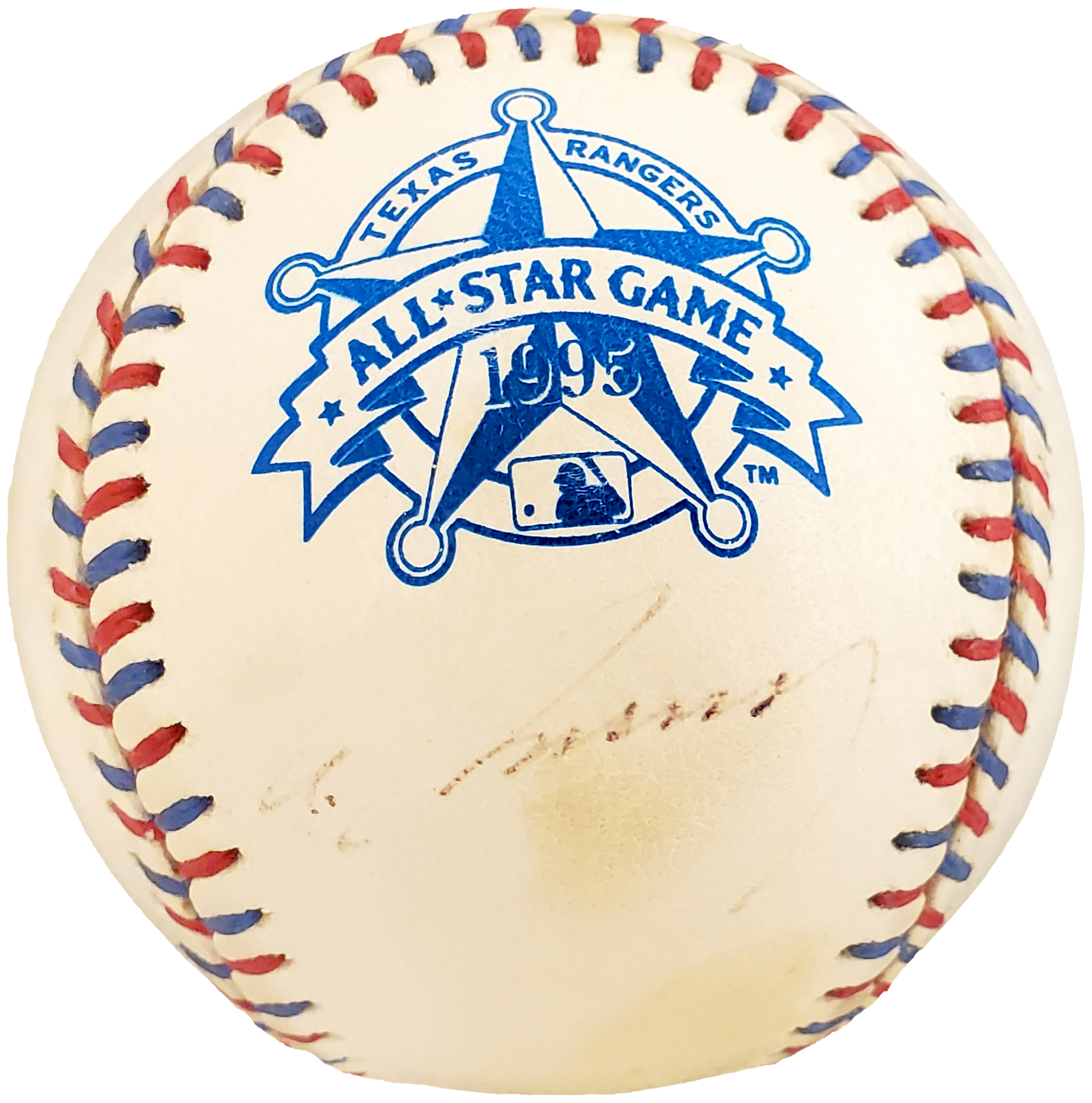 Hideo Nomo Autographed Official 1995 All Star Game Baseball Los Angeles  Dodgers Beckett BAS #Y93224