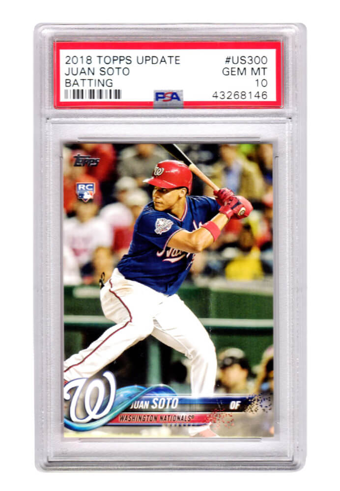 Juan Soto (Washington Nationals) 2018 Topps Update Baseball #US300