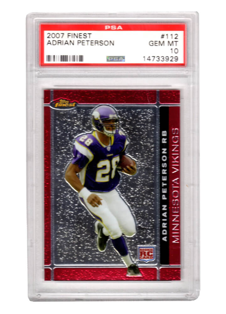 2007 Topps TOTAL Football MASTER Set with Adrian Peterson and Calvin J