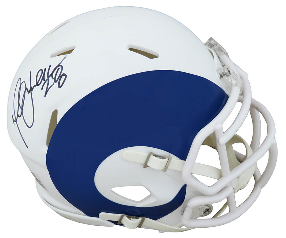 Riddell Los Angeles Rams Amp Alternate Speed Mini Football Helmet