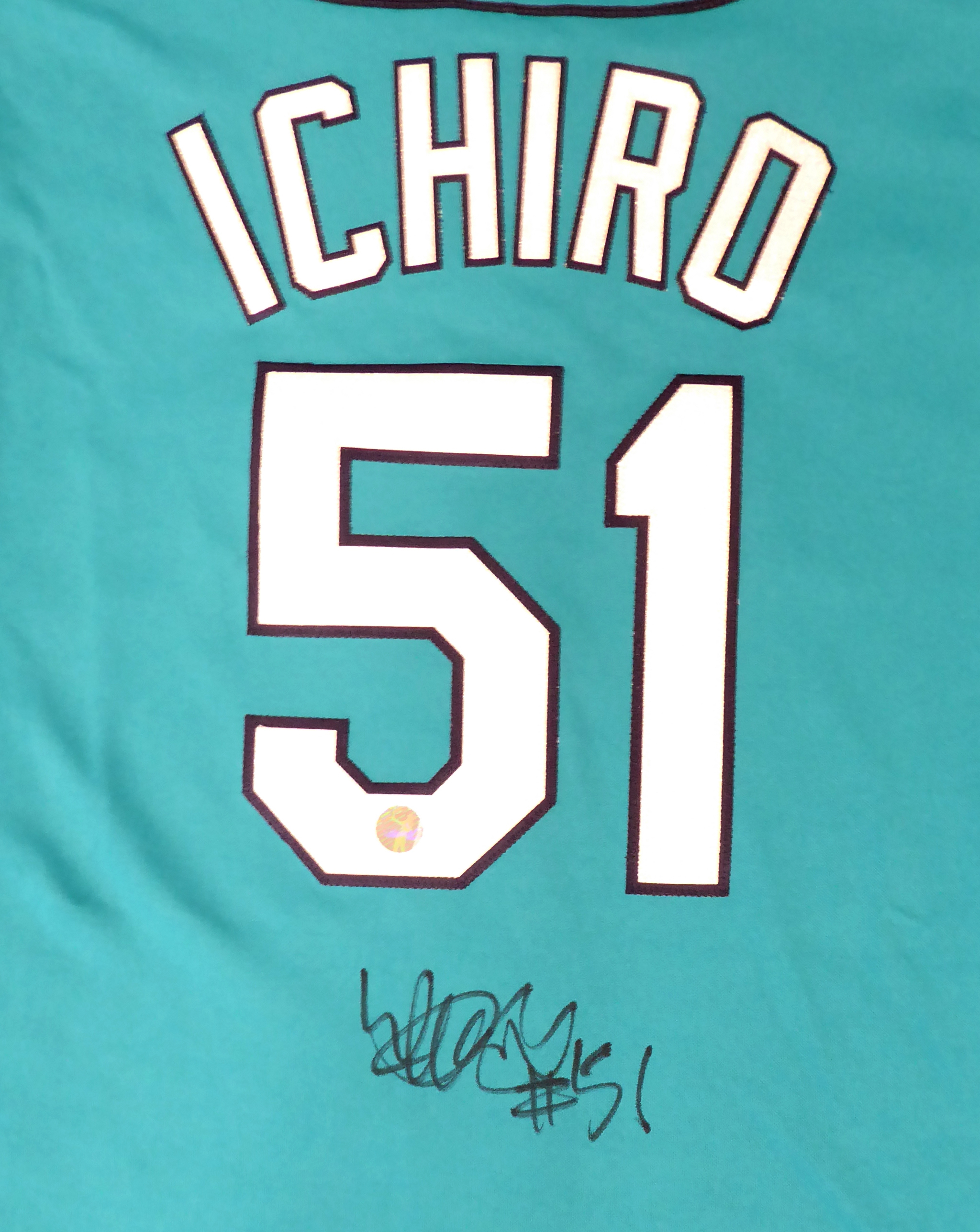 Seattle Mariners Ichiro Suzuki Autographed White Majestic 2003 All-Star  Game Jersey Size 4XL 51 IS Holo Stock #189997