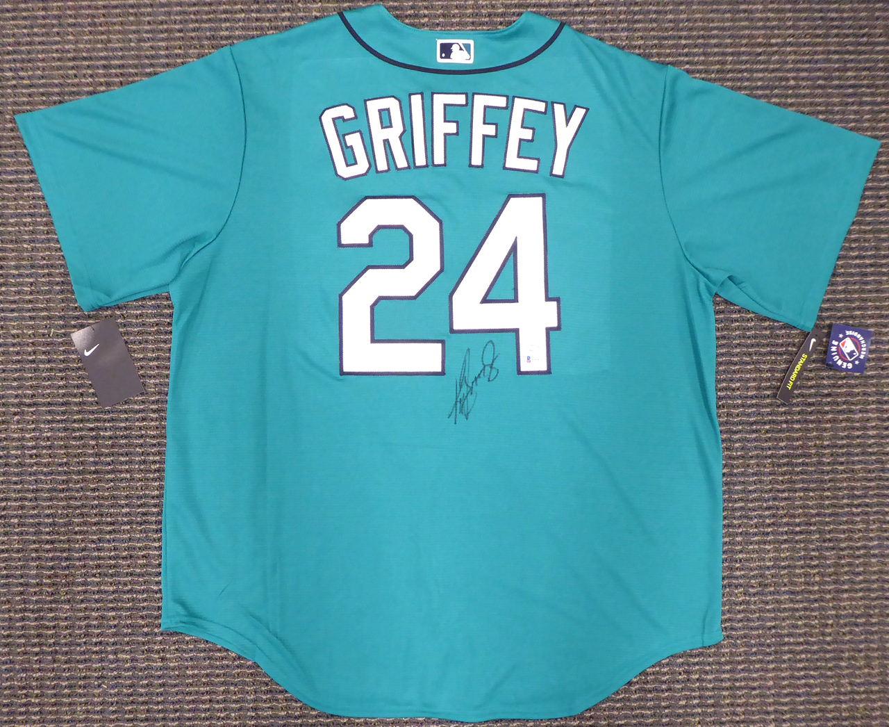 Youth Nike Ken Griffey Jr. Teal American League 2023 MLB All-Star Game Limited Player Jersey, S