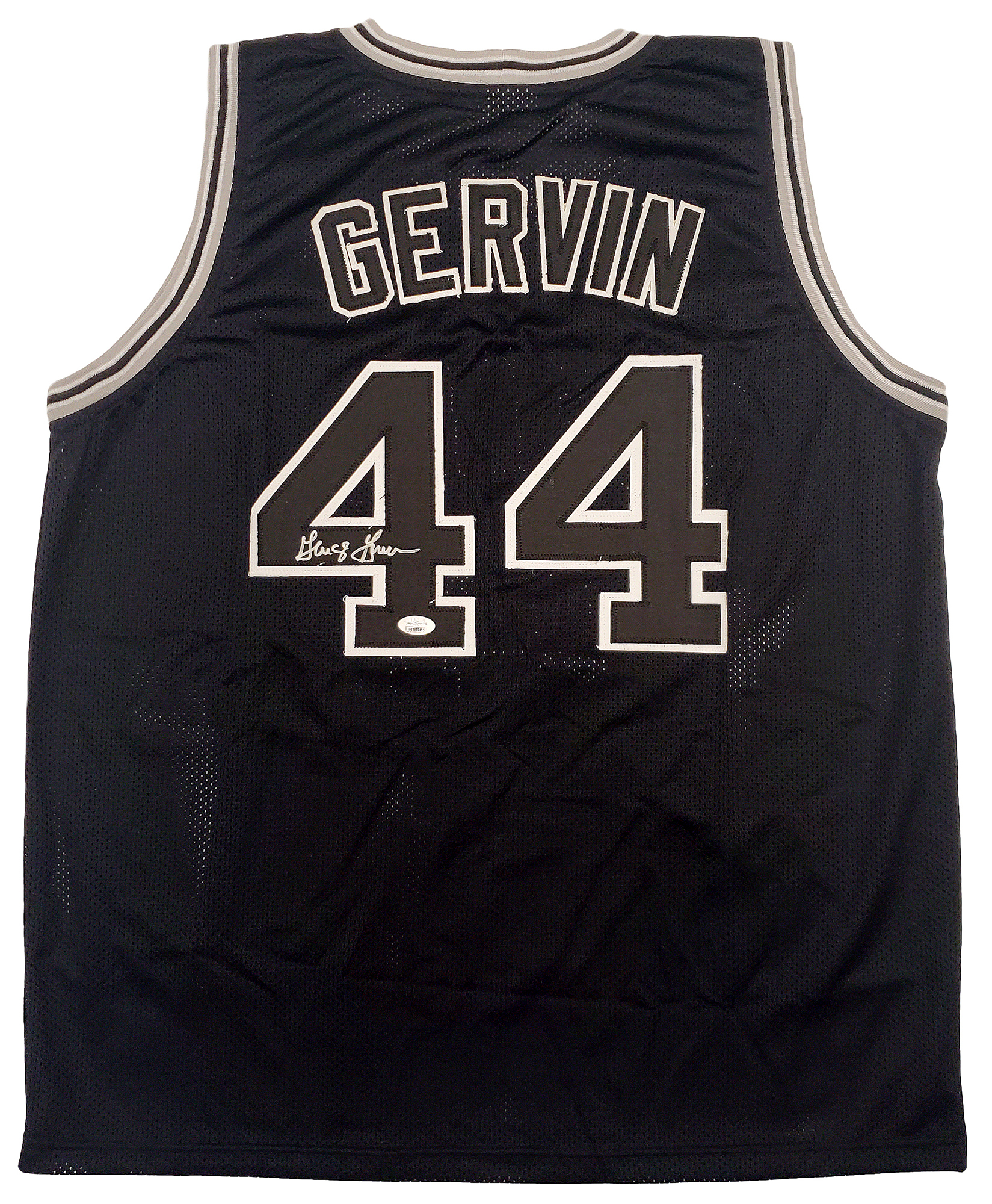 Men's Mitchell & Ness George Gervin Black San Antonio Spurs 1977-78  Hardwood Classics Swingman Player Jersey